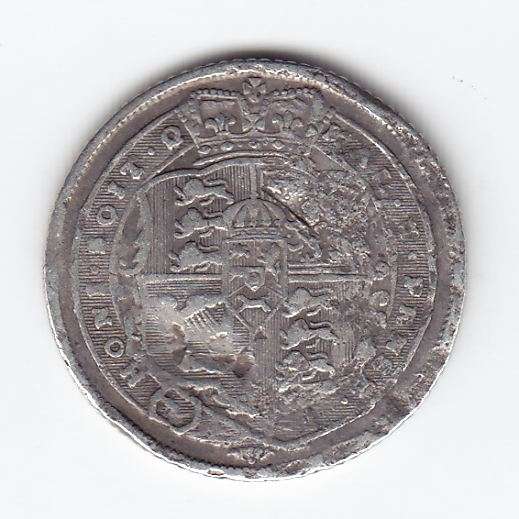 1819 Great Britain George 3 sixpence