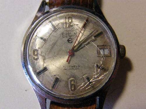 Elgin manual wind mens wristwatch with 328 Elgin movement