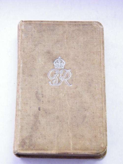 King George VI Military bible, excellent condition