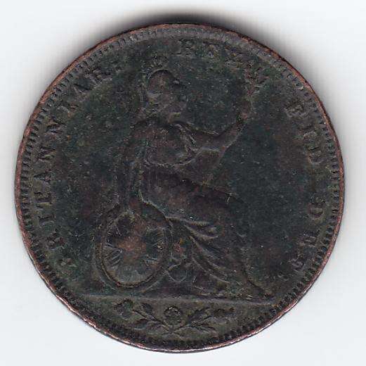 Great Britain 1826 George 4 Farthing as per scan