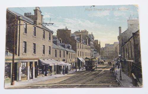 Postcard 1912 Scotland to South Africa - 1d TRANSVAAL postage due