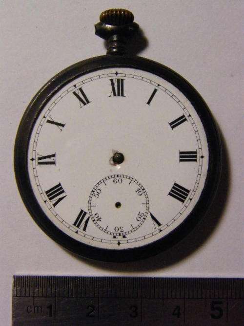 Vintage Pocket watch, looks like silver but have no hallmarks - @ CRAZY R1 start