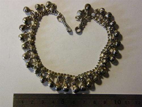 Antique ankle bracelet with bells for dancing