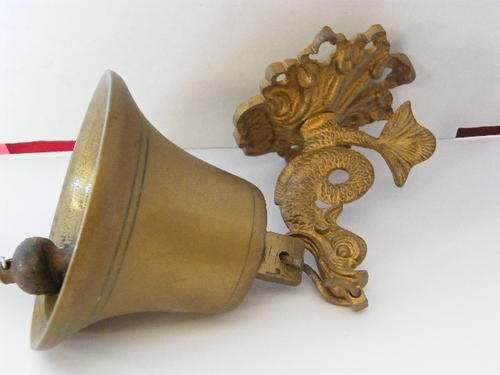 Brass bell used by Commodore Jupp on his vessel