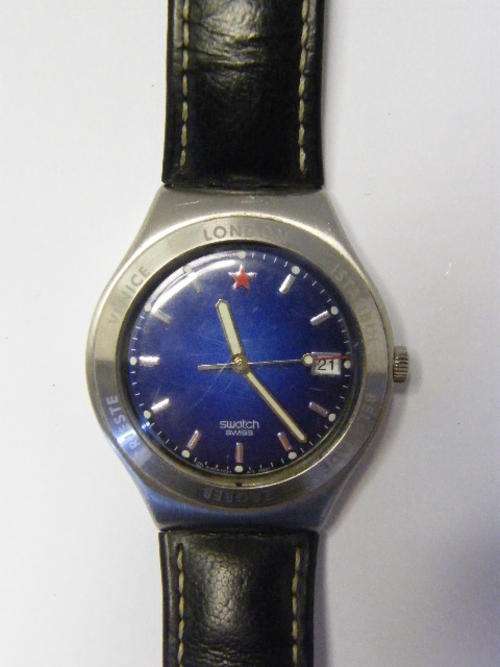 Swatch FROM RUSSIA WITH LOVE Mens Watch - RARE - as per photo