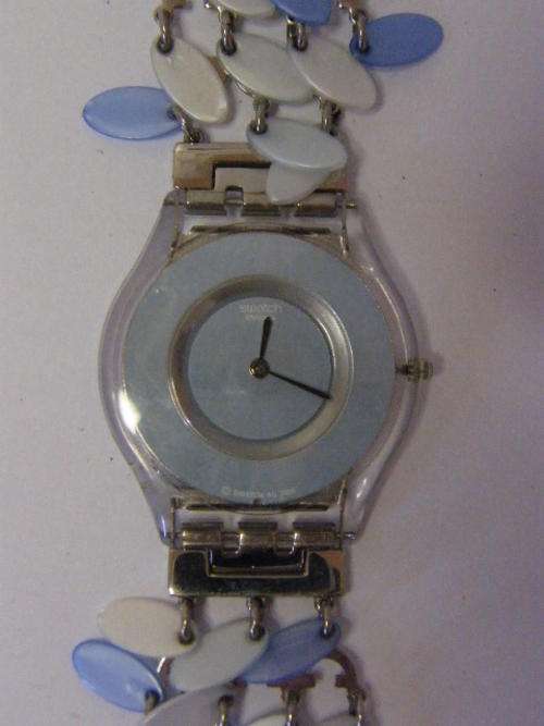 Swatch Sea Chips Ladies Watch - Working - as per photo