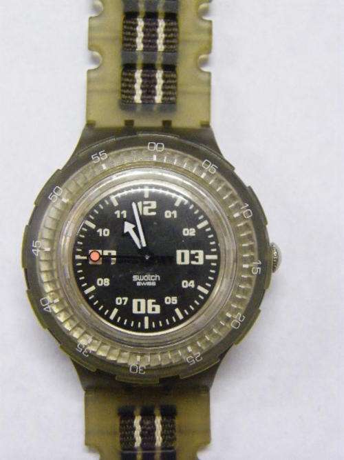 Swatch ROUGH CUT Snowpass Watch - Contains Contactless RFID Chip - Working