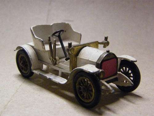 1909 Opel Coupe Y- 4 Models of Yesteryear - Seat Missing & Front Light - as per photo