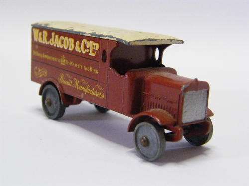 Models of Yesteryear No. 7 - 4 Ton Leyland Truck - W&R.Jacob & Co. Ltd. Advertising - as per photo
