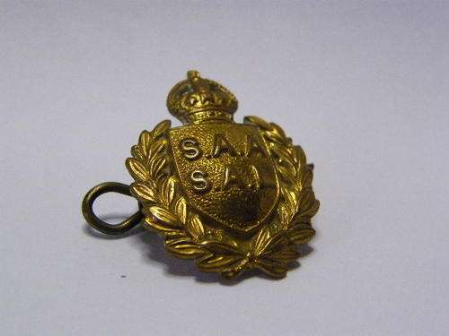 SAA pre 1953 Cap Badge - Excellent Condition - as per photo