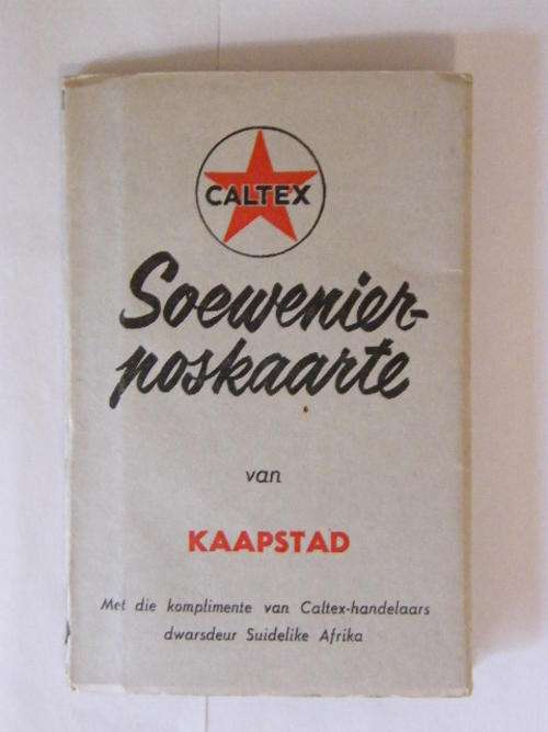 Lot of 6 Souvenir Postcards of Cape Town - Unused - Issued by Caltex - as per photo