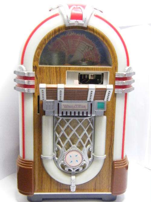 Vintage Leadworks Wurlitzer Micro Cassette Jukebox - Working - as per photo