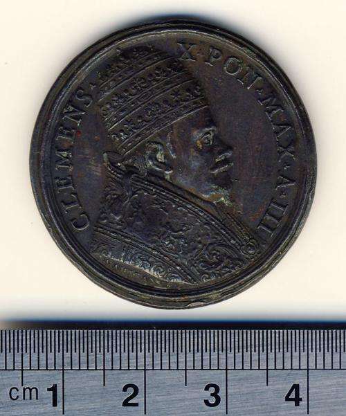 Clement X. Supreme Pontiff (1670-1676) medallion - VERY RARE MEDAL