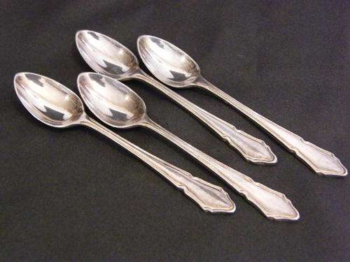 Lot of 4 Spilhaus Silver Plated Spoons - as per photo