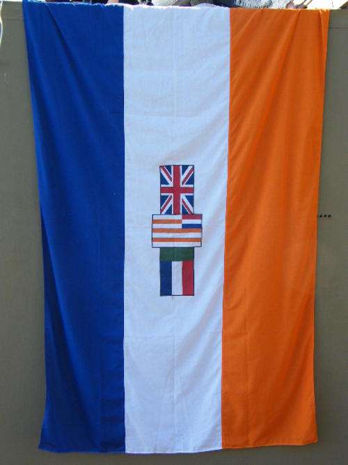 1990 Old South African Flag - 270cm x 180 cm - Very Good Condition - as per photo