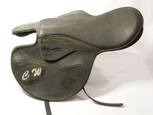 Horse Racing Saddle Used in the movie ' Racing Stripes ' - One of a kind - as photo