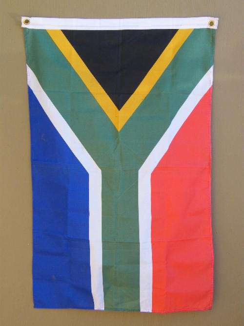 Small South Africa Flag - 94cm x 60cm - as per photo