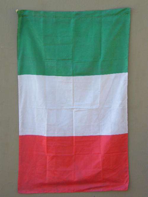 Italian Silky Flag - 146 cm x 89 cm - as per photo