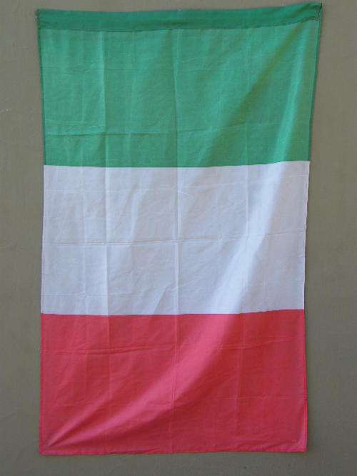 Italian Flag - 145 cm x 89 cm - as per photo