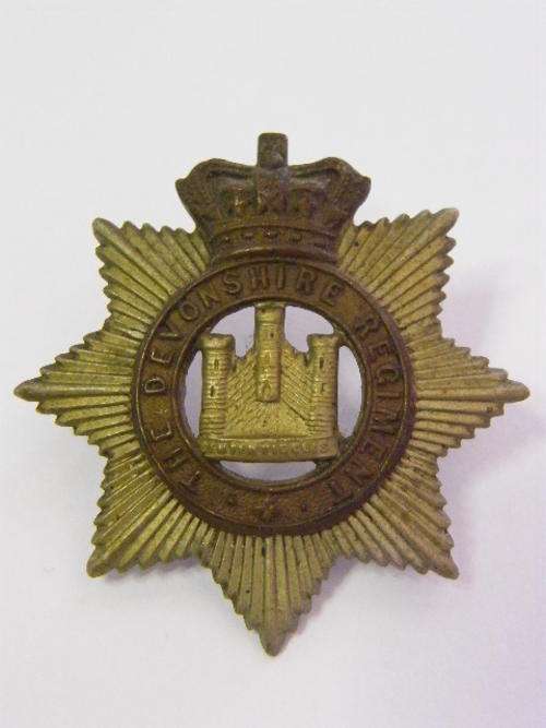 The Devonshire Regiment - Boer War Period Badge - as per photo