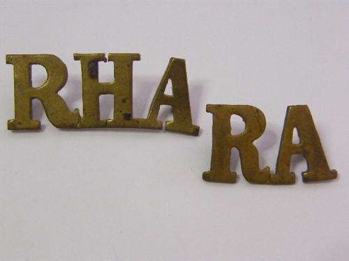 Royal Artillery and Royal Horse Artillery Cutout Badge - as per photo