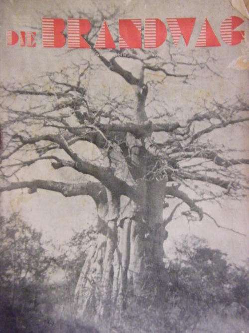 Die Brandwag Magazine - 5 November 1937 - as per photo