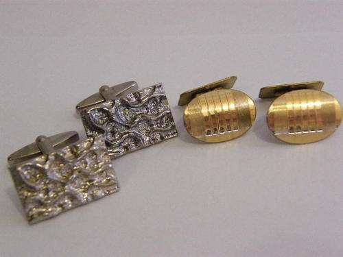 2 Pair of Cufflinks - as per photo