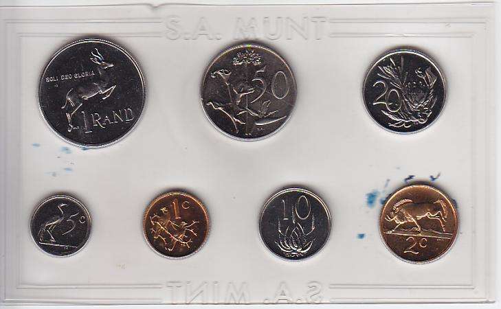 1988 RSA Uncirculated Mint Pack - as per photo