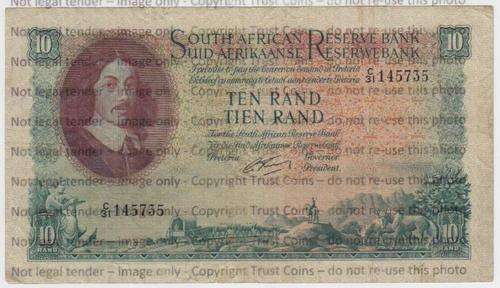 First Issue Rissik Large R10 Note - as per photo