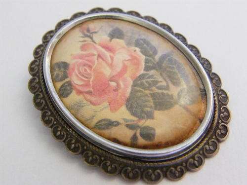 Vintage TLM Brooch - as per photo