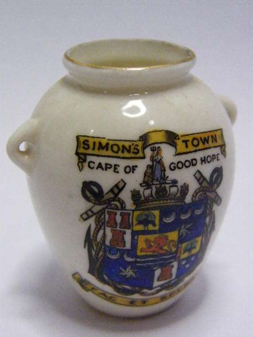 Miniature Roman URN with Simon's Town Colors - @ CRAZY R1 start
