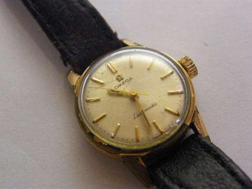 1964 Omega Ladymatic Ladies Watch - Working but Case is losing colour - as per photo