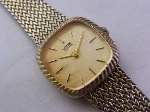 Seiko Quartz Ladies Watch - Working - as per photo