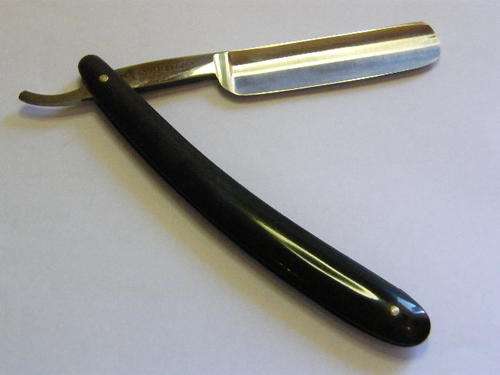 Vintage Joseph Rodgers & Sons Cut Throat Razor - No. 2 Star & Cross - as per photo