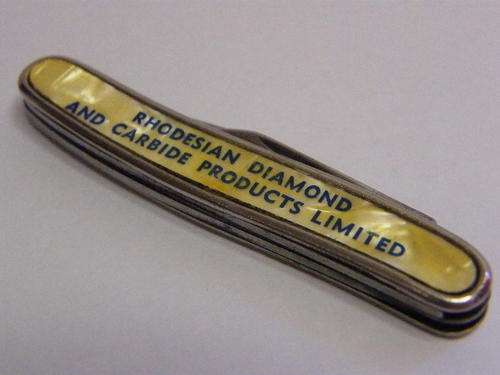 Colonial Pocket Knife with Rhodesian Diamond