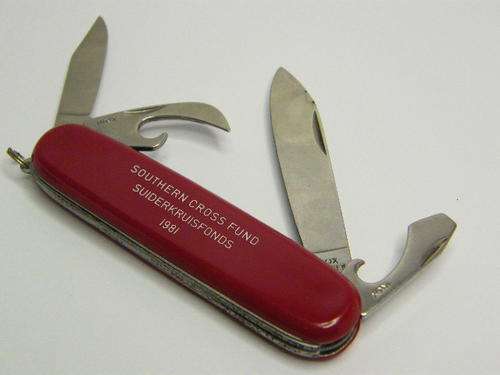 1981 Southern Cross Fund - Border Duty Pocket Knife - INOX SOLINGEN - as per photo