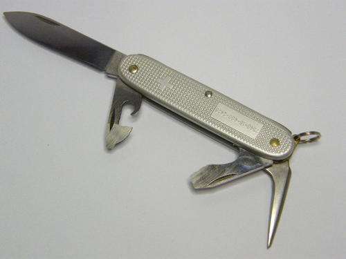 Victorinox Alox Soldier Pocket Knife issued by South African Army with NATO Number - as per photo
