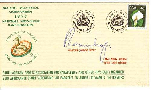 1977 National Multiracial Championships for the Disabled - as per photo