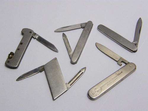Lot of 5 Vintage Pocket Knives - as per photo