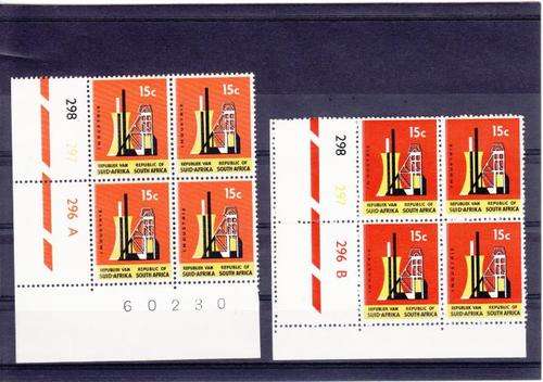 RSA - SACC 300 Control Blocks of 4 - A and B Cylinders - January 1970 Issue - as per scan