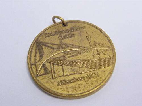 1972 Munchen Olympic Games Medallion - as per photo