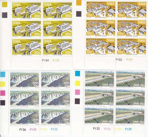 SWA, 2 Sets of Control Blocks, SACC 302-305 - as per scan
