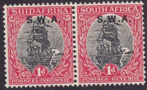 SWA - SACC 82 with overprint on top - mint pair - as per scan