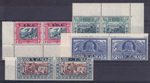 SWA - SACC 132-135 Unhinged mint Pairs - as per scan