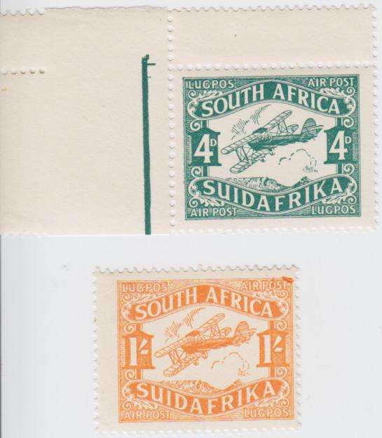 SA - 1929 Second Airmail Issue Hinged Mint Set - as per scan