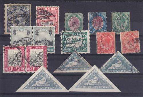 Some Better Old South African Stamps - as per scan