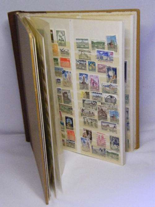 Stamp Album Filled with more than 1200 Stamps - as per photo