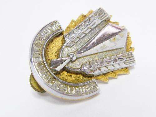SA Catering Corps Bi-Metal Badge - as per photo