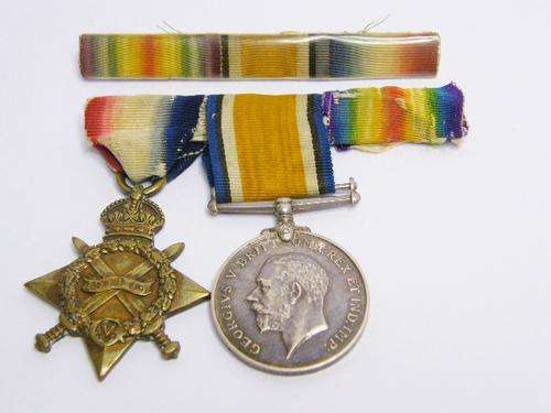 Set of WW1 Medals Issued to Pte A. Stigling 2nd S.A.R - as per photo
