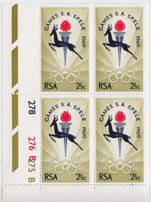 Control Blocks 263 B and 264 A - SA Games - as per scan